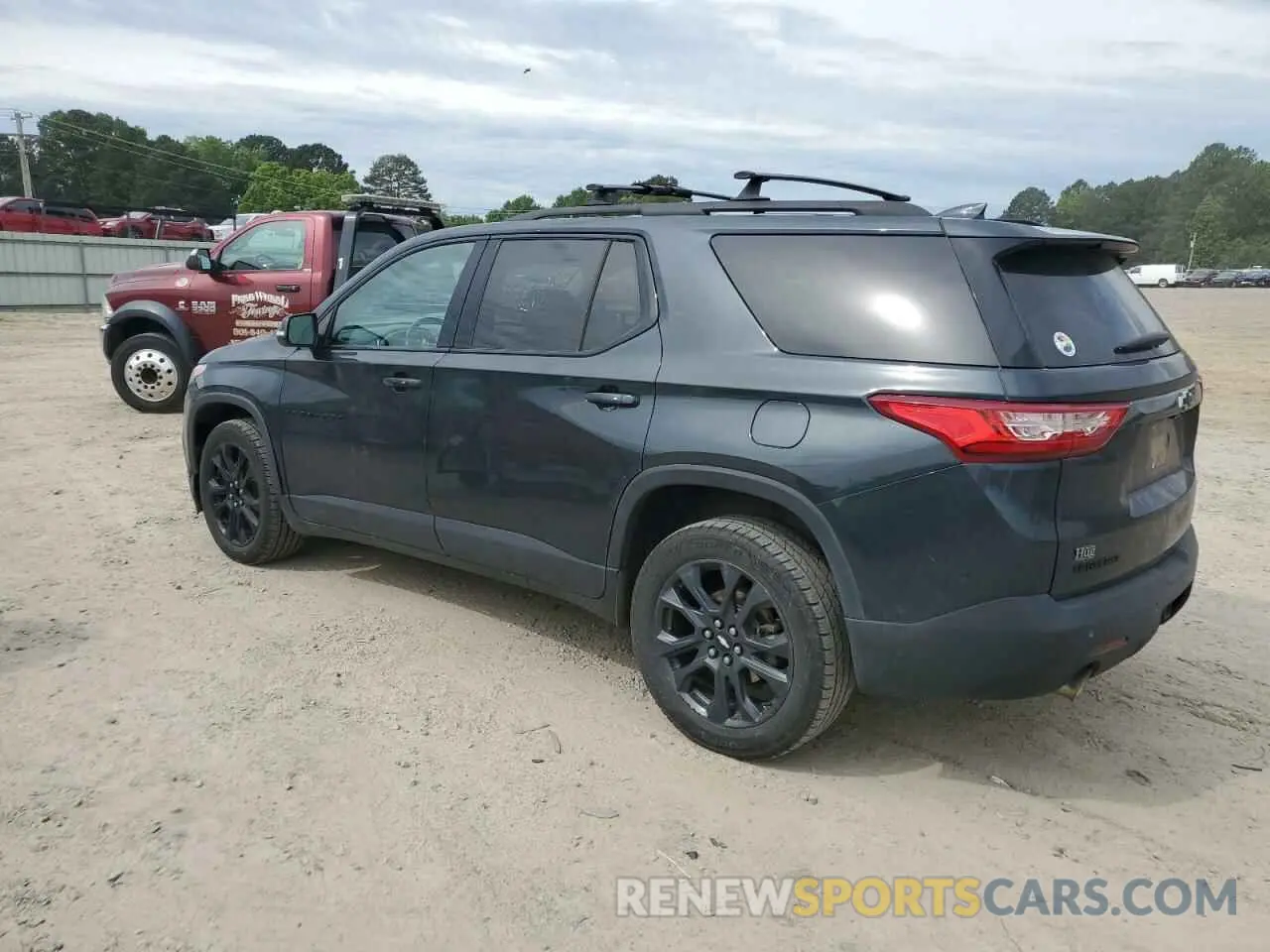 2 fotografías del automóvil dañado 1GNERJKW0MJ158770 CHEVROLET TRAVERSE 2021