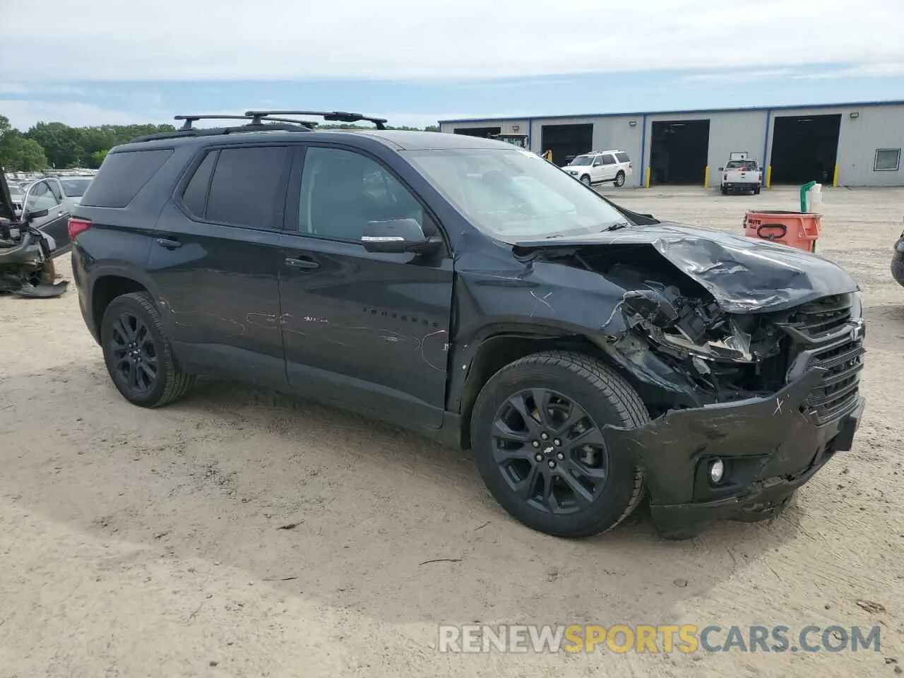 4 fotografías del automóvil dañado 1GNERJKW0MJ158770 CHEVROLET TRAVERSE 2021