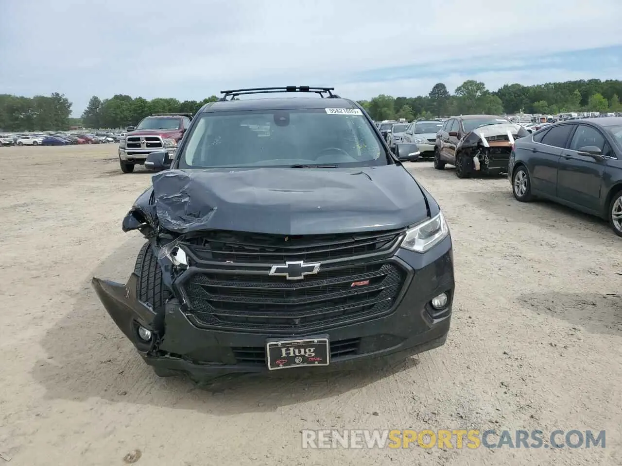 5 fotografías del automóvil dañado 1GNERJKW0MJ158770 CHEVROLET TRAVERSE 2021