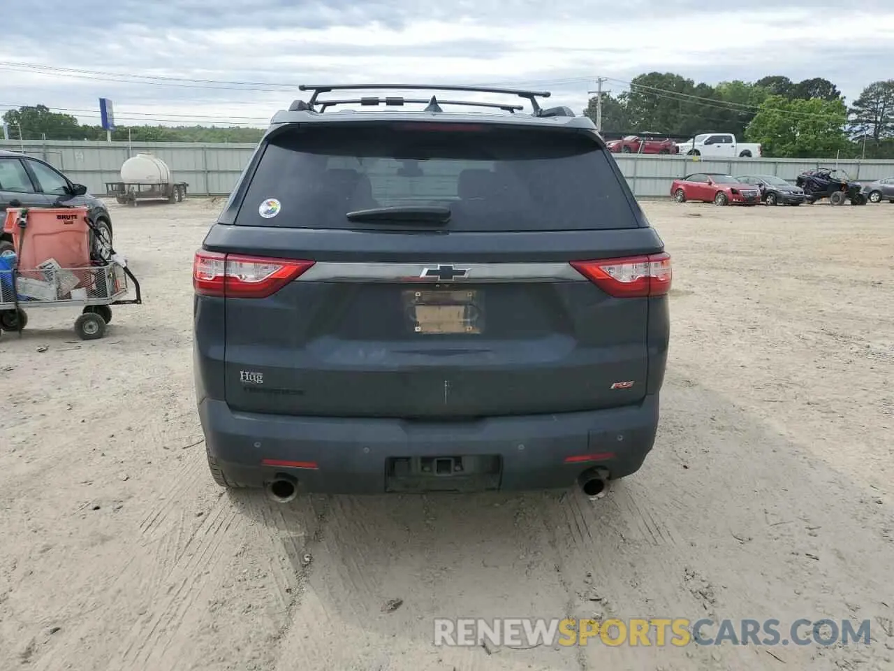 6 fotografías del automóvil dañado 1GNERJKW0MJ158770 CHEVROLET TRAVERSE 2021