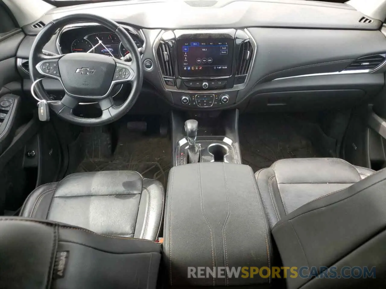 8 fotografías del automóvil dañado 1GNERJKW0MJ158770 CHEVROLET TRAVERSE 2021