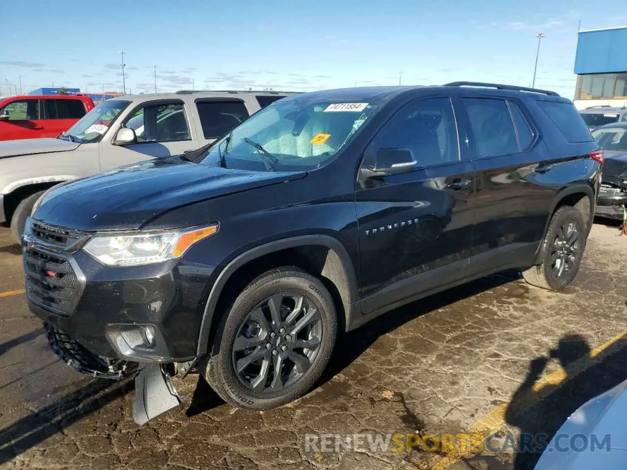1 fotografías del automóvil dañado 1GNERJKW3MJ228875 CHEVROLET TRAVERSE 2021