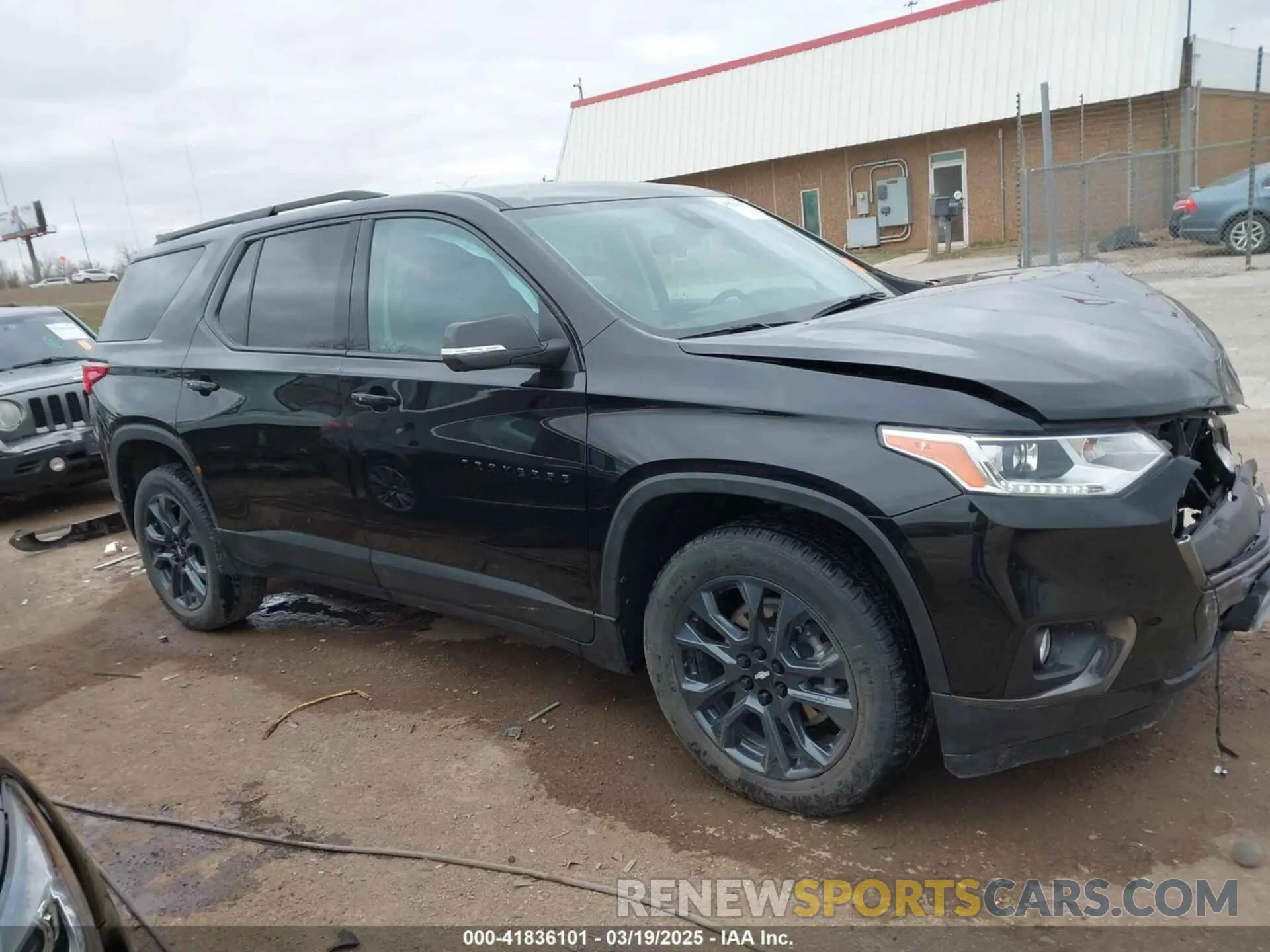 14 fotografías del automóvil dañado 1GNERJKW3MJ267210 CHEVROLET TRAVERSE 2021