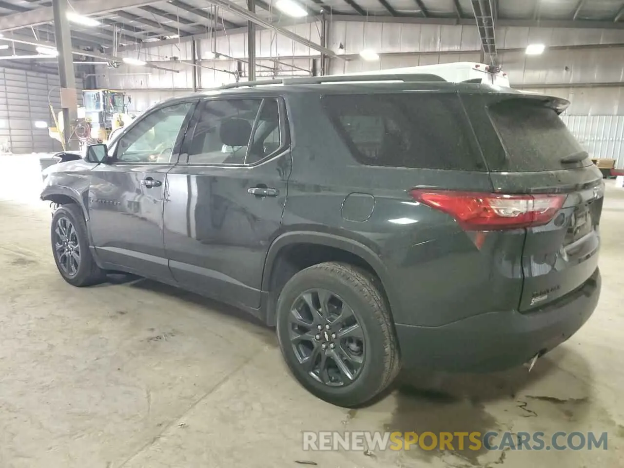 2 fotografías del automóvil dañado 1GNERJKW4MJ197703 CHEVROLET TRAVERSE 2021