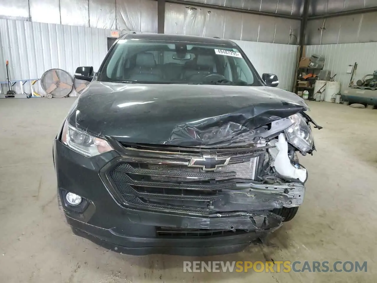 5 fotografías del automóvil dañado 1GNERJKW4MJ197703 CHEVROLET TRAVERSE 2021