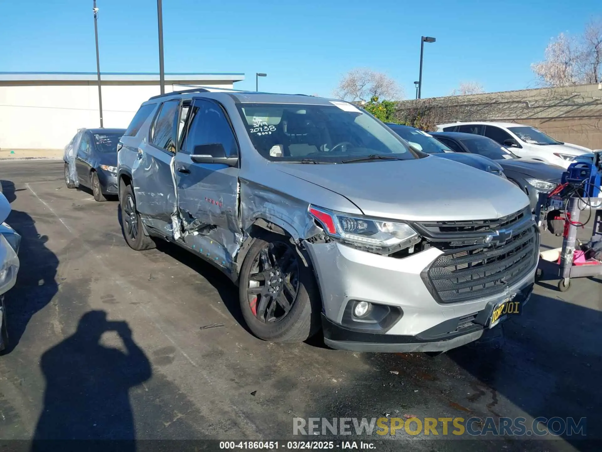 6 fotografías del automóvil dañado 1GNERKKW3MJ168358 CHEVROLET TRAVERSE 2021