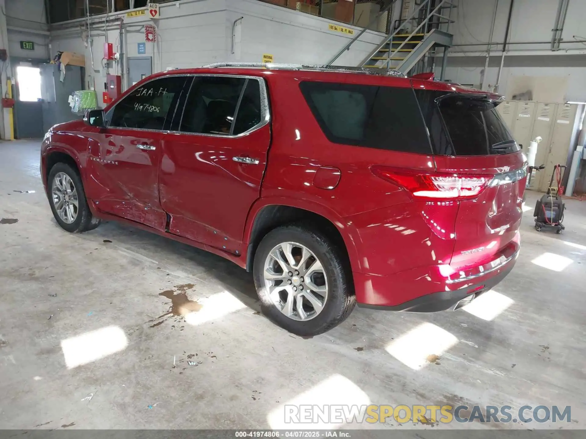 3 fotografías del automóvil dañado 1GNERKKW5MJ233825 CHEVROLET TRAVERSE 2021