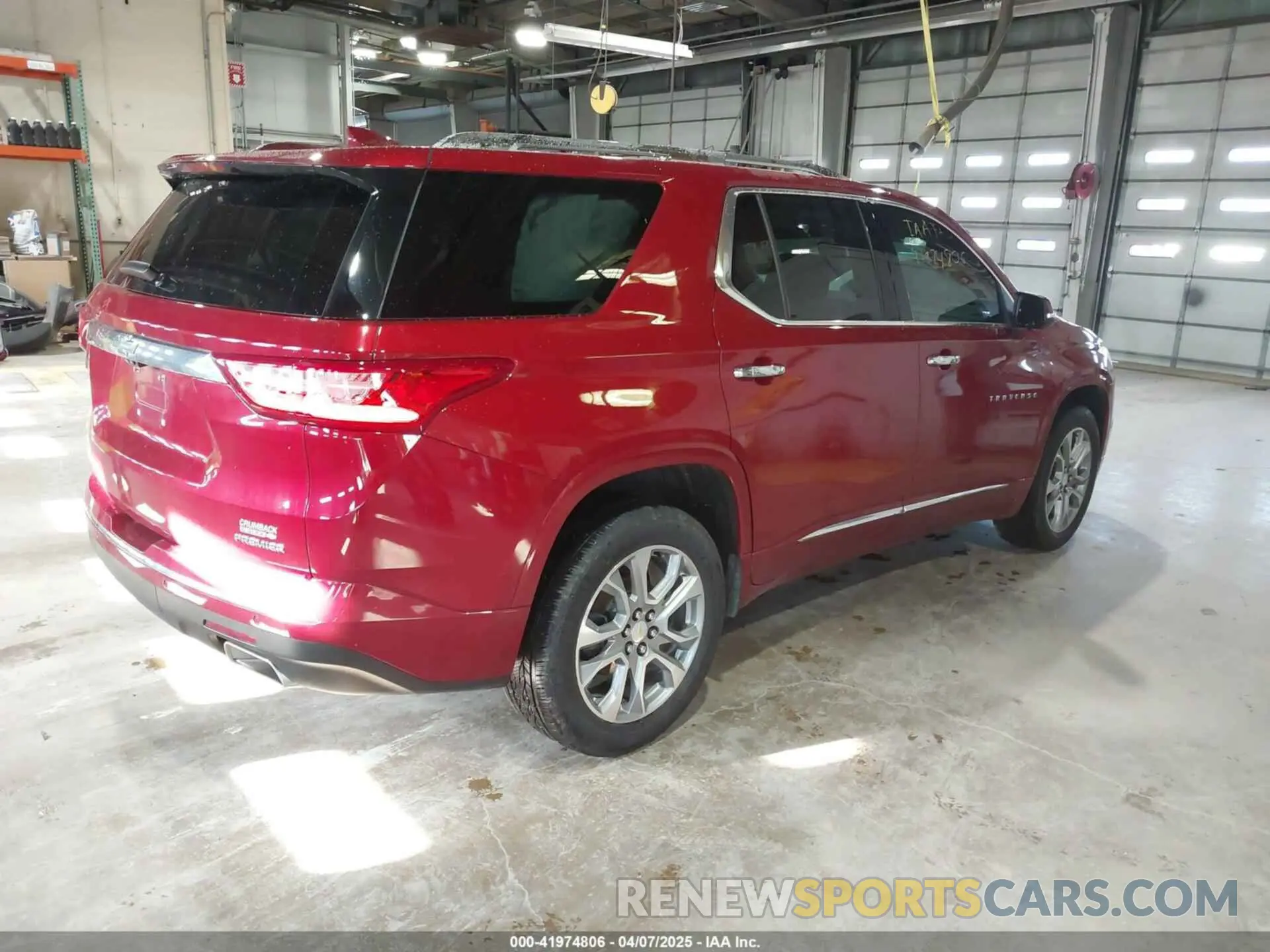 4 fotografías del automóvil dañado 1GNERKKW5MJ233825 CHEVROLET TRAVERSE 2021