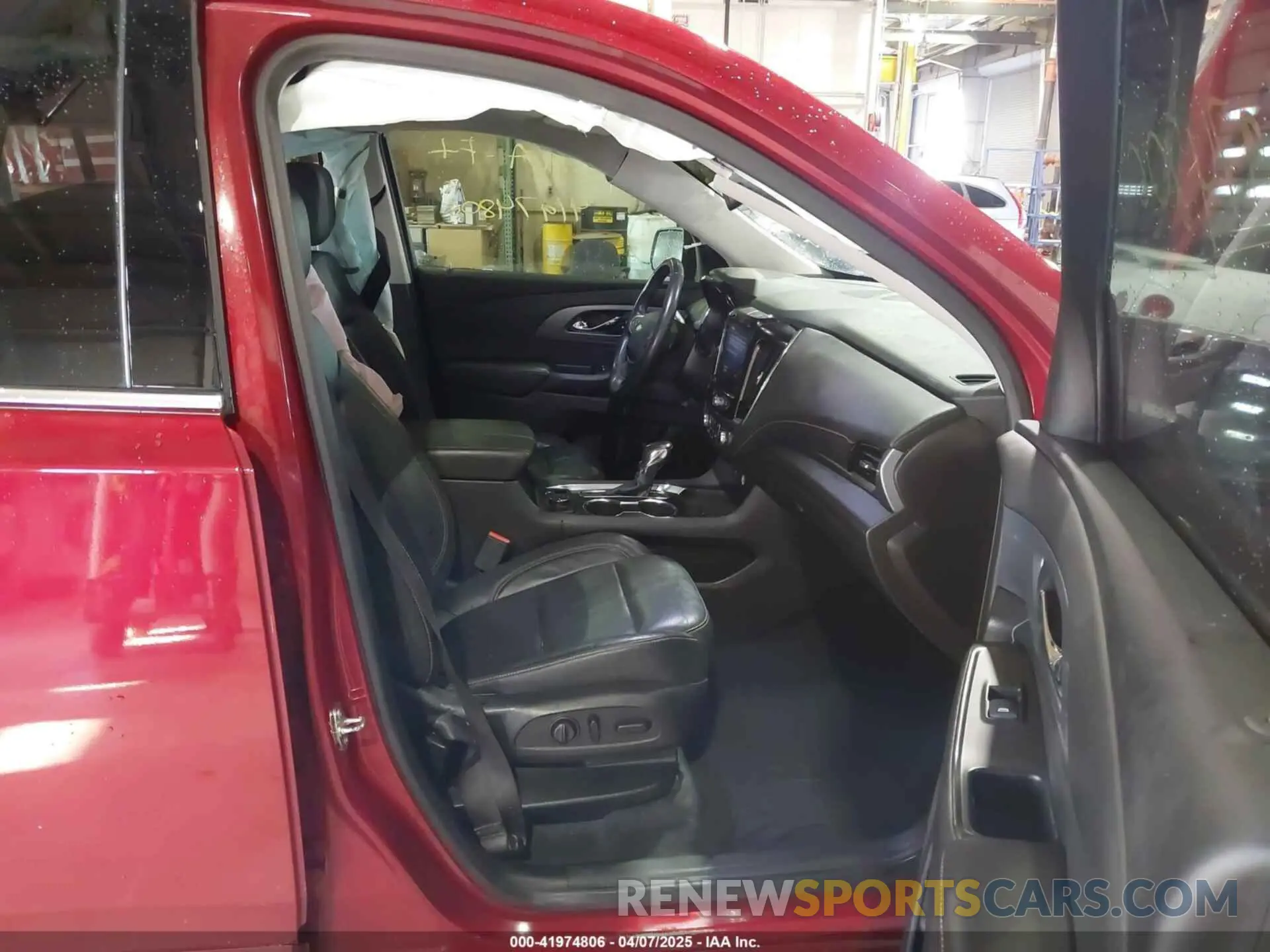 5 fotografías del automóvil dañado 1GNERKKW5MJ233825 CHEVROLET TRAVERSE 2021
