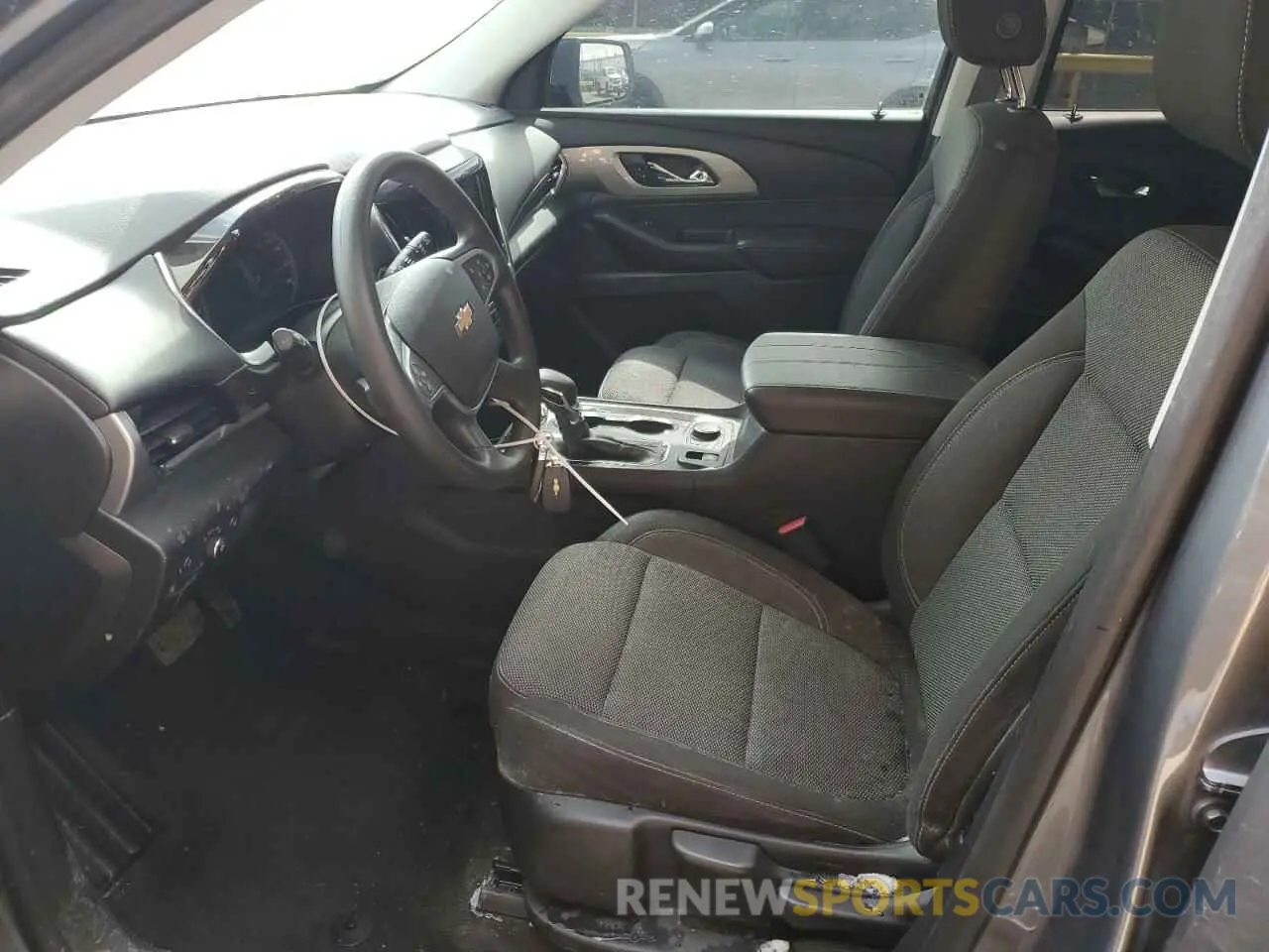 7 fotografías del automóvil dañado 1GNEVFKW4MJ148364 CHEVROLET TRAVERSE 2021
