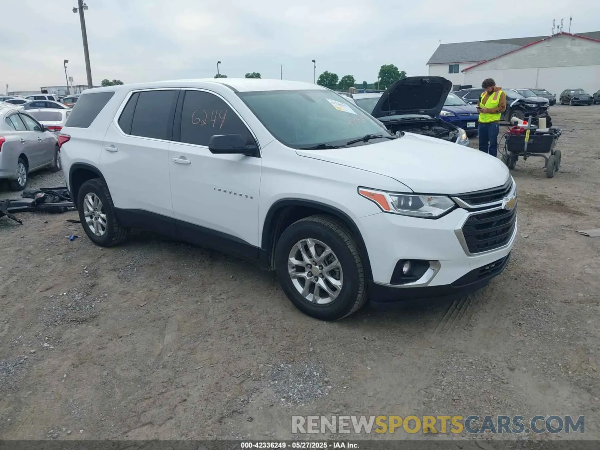1 fotografías del automóvil dañado 1GNEVFKW7MJ199793 CHEVROLET TRAVERSE 2021