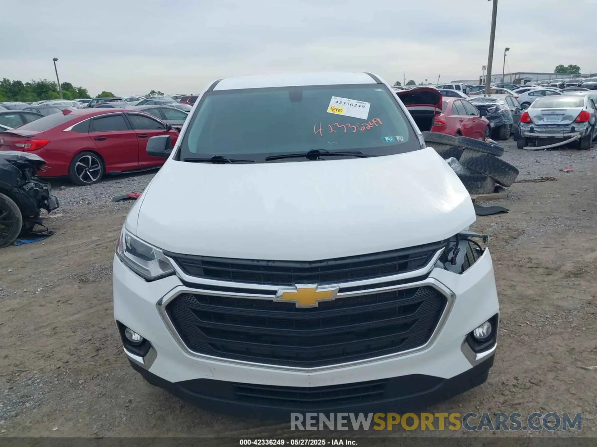 13 fotografías del automóvil dañado 1GNEVFKW7MJ199793 CHEVROLET TRAVERSE 2021