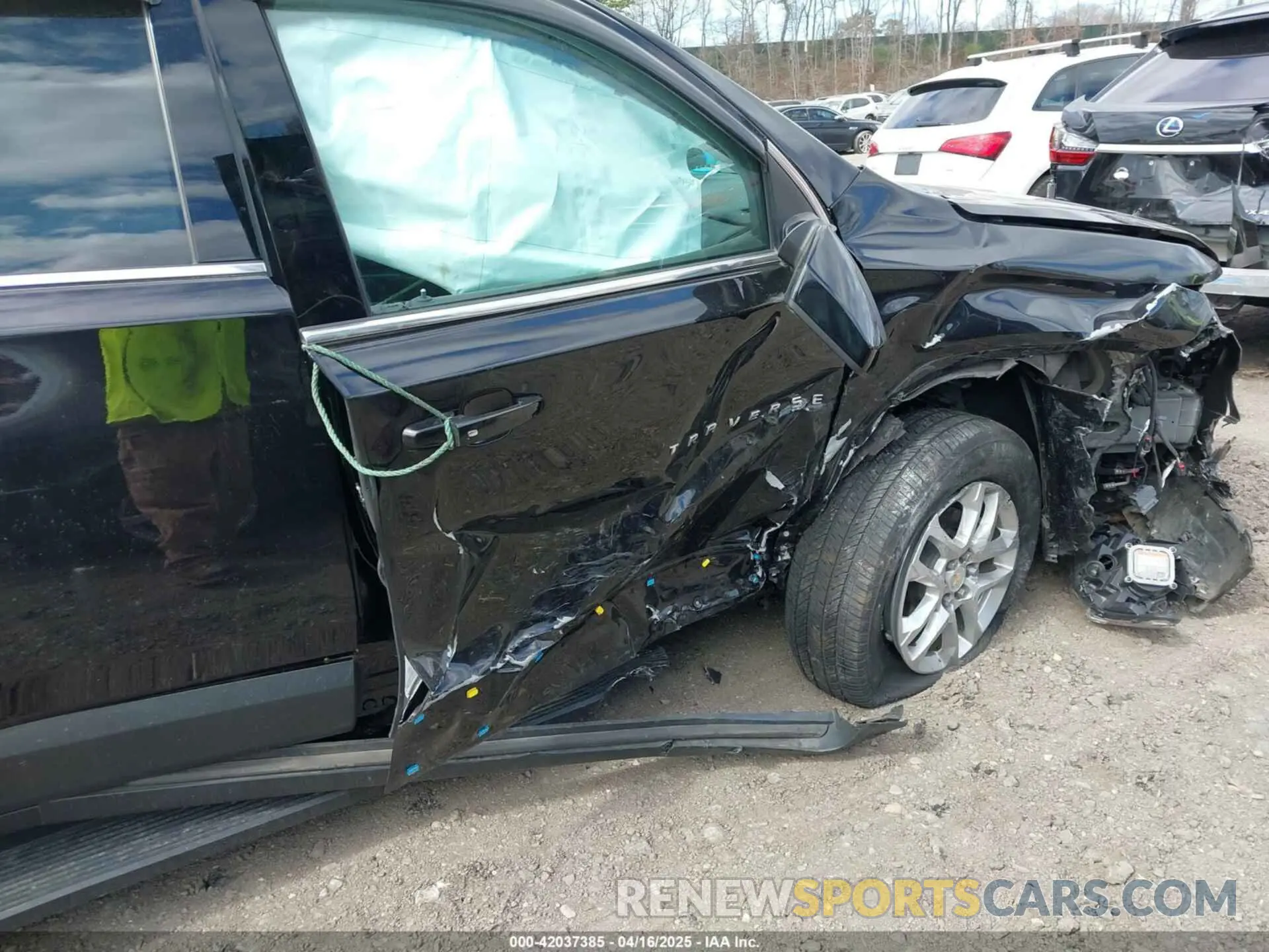 6 fotografías del automóvil dañado 1GNEVFKW9MJ191243 CHEVROLET TRAVERSE 2021