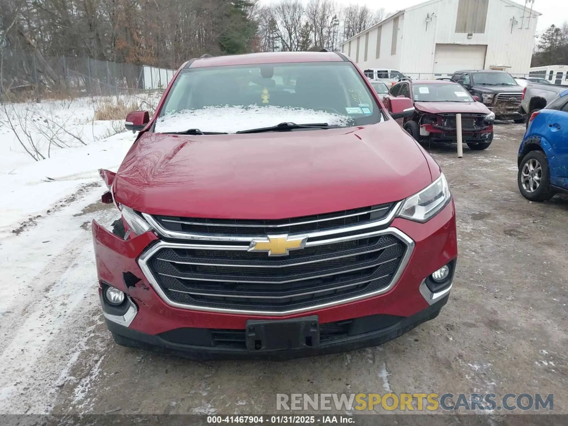 12 fotografías del automóvil dañado 1GNEVGKW0MJ179861 CHEVROLET TRAVERSE 2021