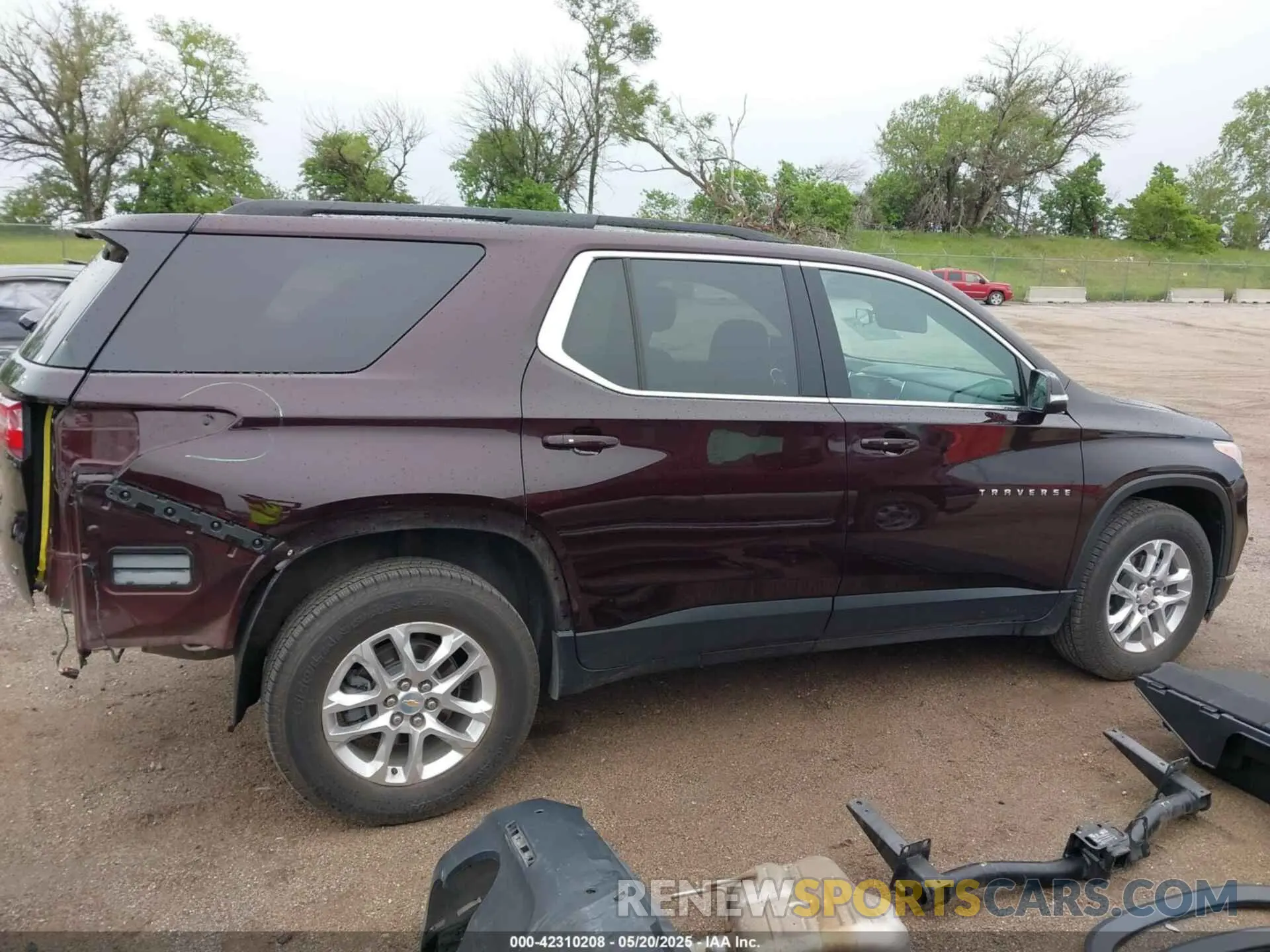 14 fotografías del automóvil dañado 1GNEVGKW0MJ205519 CHEVROLET TRAVERSE 2021