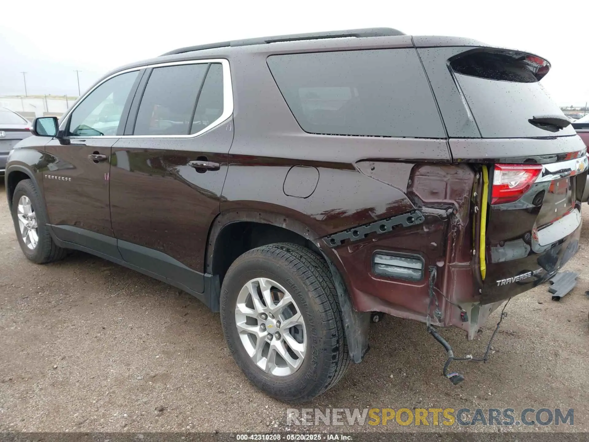3 fotografías del automóvil dañado 1GNEVGKW0MJ205519 CHEVROLET TRAVERSE 2021