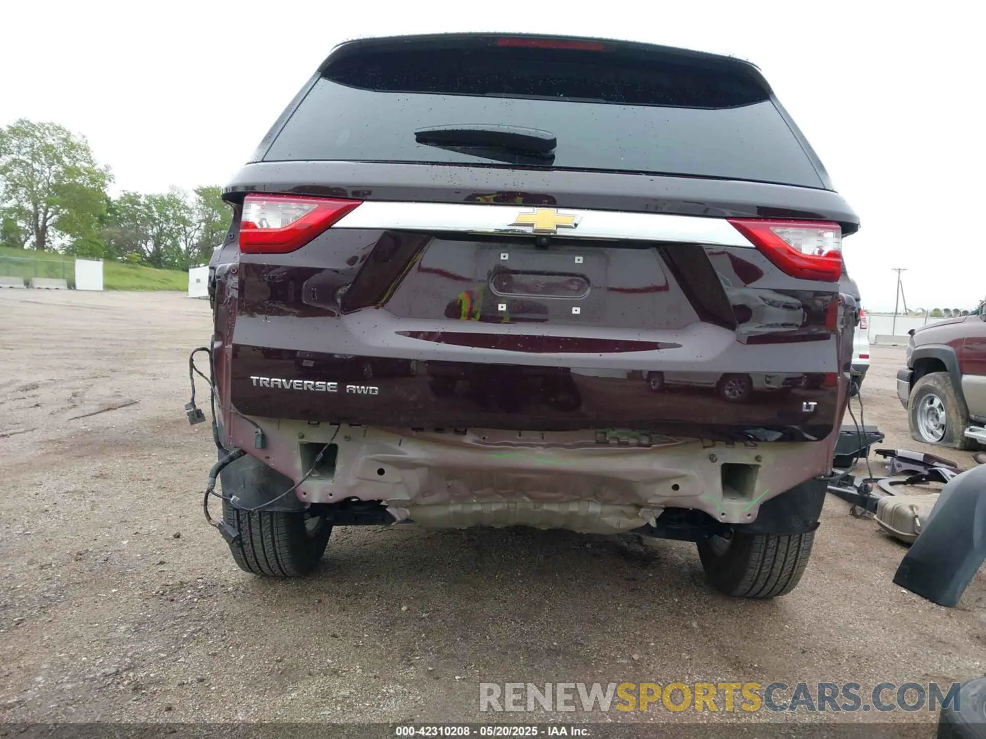 6 fotografías del automóvil dañado 1GNEVGKW0MJ205519 CHEVROLET TRAVERSE 2021