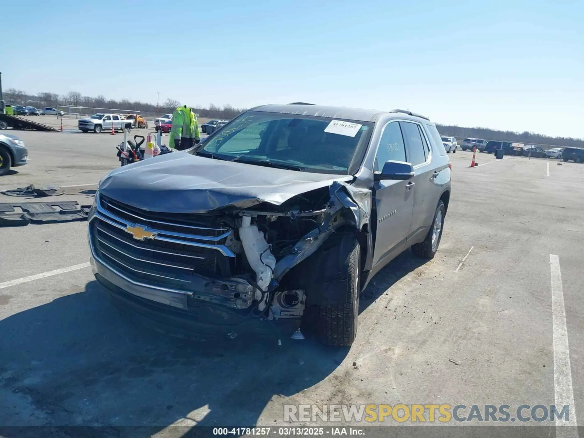 6 fotografías del automóvil dañado 1GNEVGKW1MJ197818 CHEVROLET TRAVERSE 2021