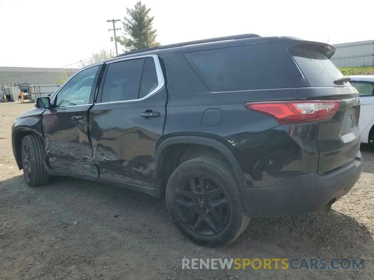 2 fotografías del automóvil dañado 1GNEVGKW1MJ236861 CHEVROLET TRAVERSE 2021