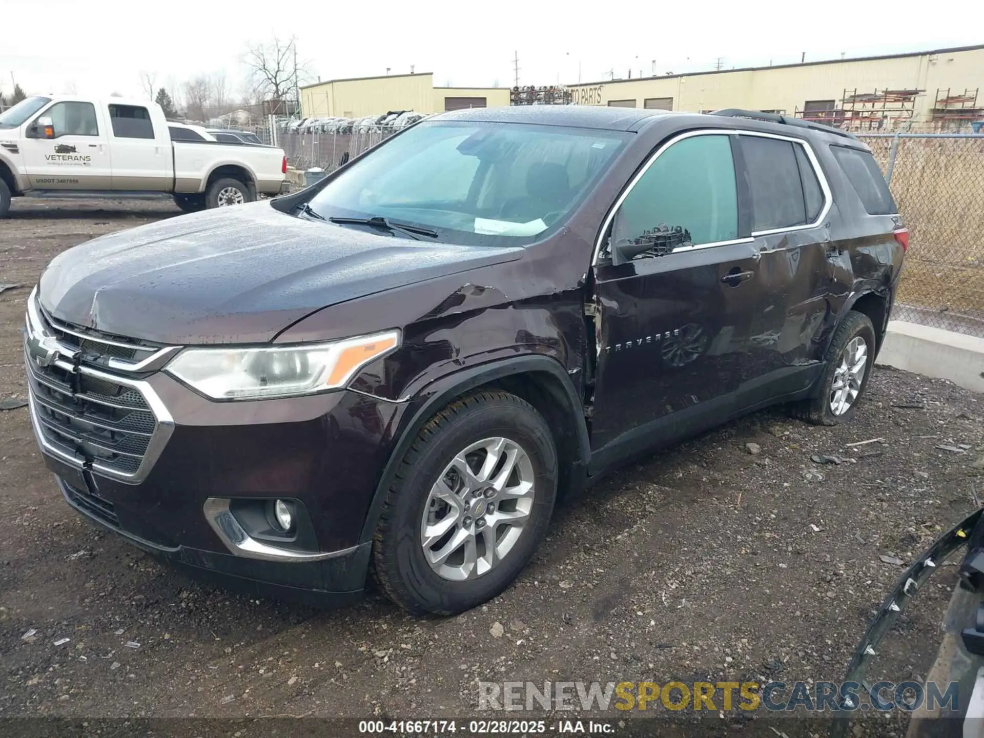 2 fotografías del automóvil dañado 1GNEVGKW2MJ134615 CHEVROLET TRAVERSE 2021