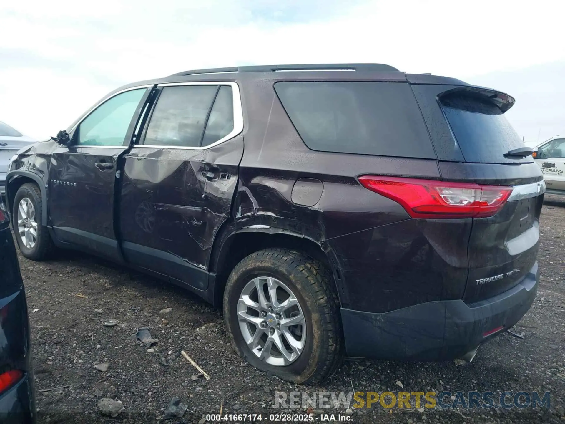 3 fotografías del automóvil dañado 1GNEVGKW2MJ134615 CHEVROLET TRAVERSE 2021