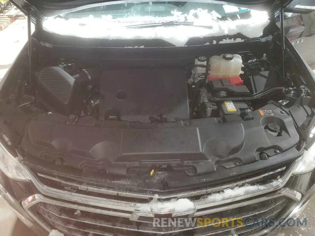 12 fotografías del automóvil dañado 1GNEVGKW3MJ135904 CHEVROLET TRAVERSE 2021