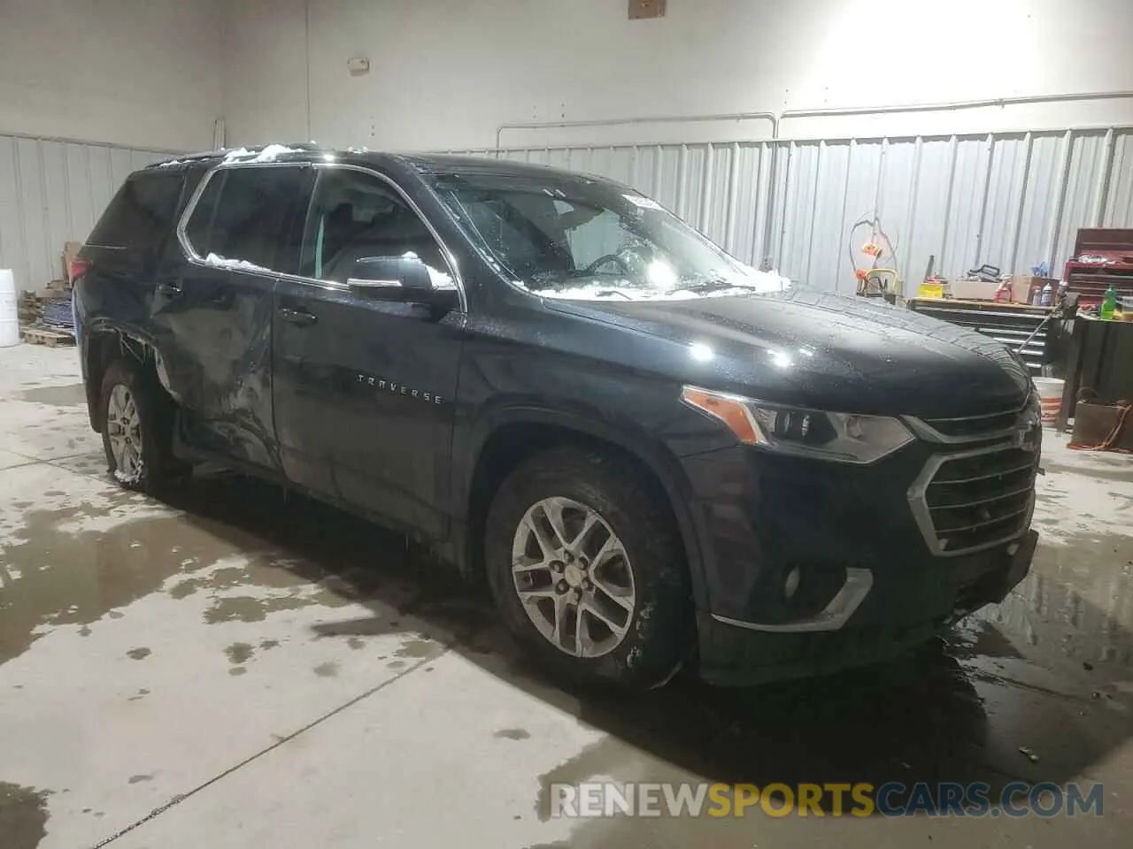 4 fotografías del automóvil dañado 1GNEVGKW3MJ135904 CHEVROLET TRAVERSE 2021
