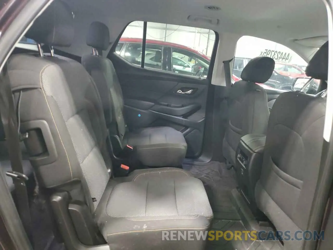 11 fotografías del automóvil dañado 1GNEVGKW3MJ257887 CHEVROLET TRAVERSE 2021