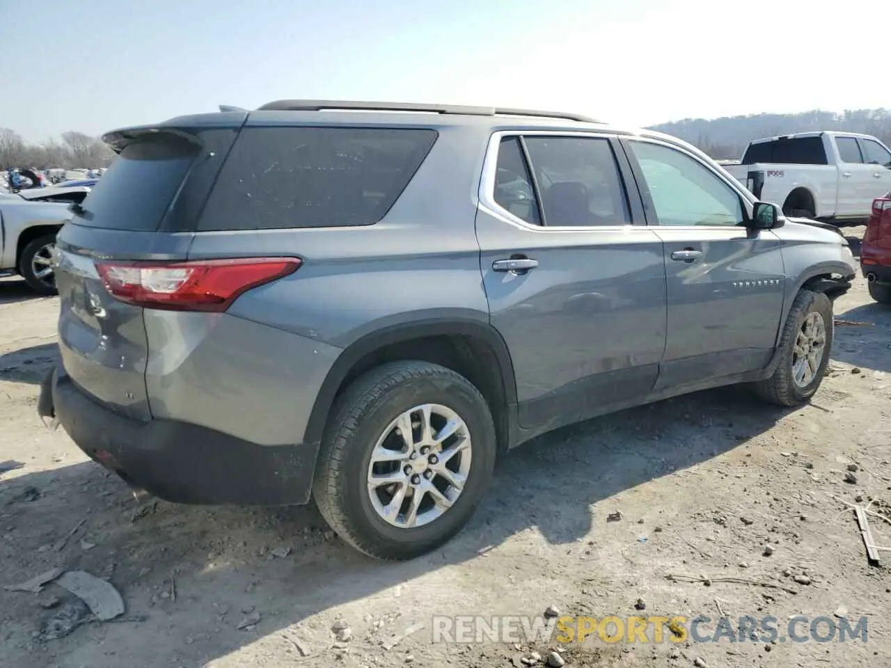 3 fotografías del automóvil dañado 1GNEVGKW4MJ198901 CHEVROLET TRAVERSE 2021
