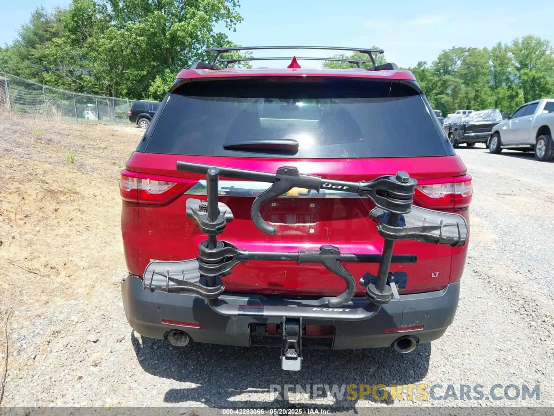 17 fotografías del automóvil dañado 1GNEVGKW7MJ171854 CHEVROLET TRAVERSE 2021