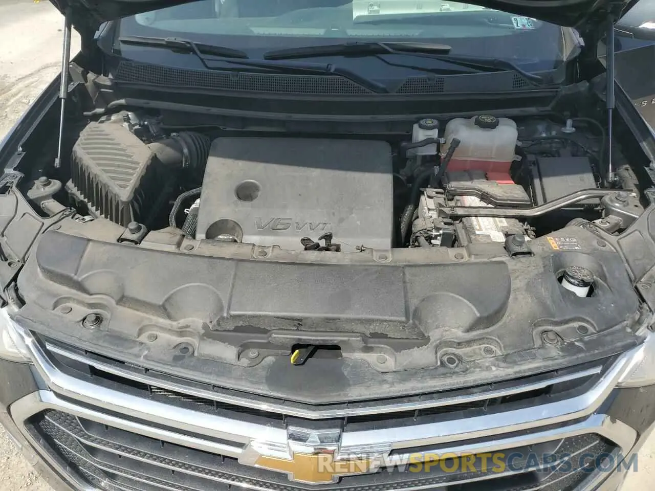 12 fotografías del automóvil dañado 1GNEVGKW8MJ141696 CHEVROLET TRAVERSE 2021