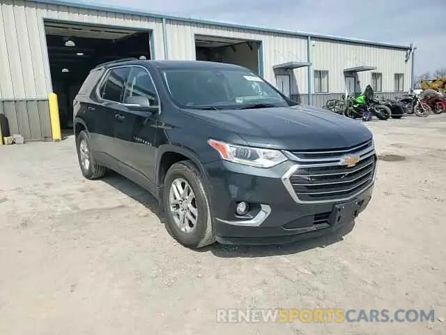 14 fotografías del automóvil dañado 1GNEVGKW8MJ141696 CHEVROLET TRAVERSE 2021