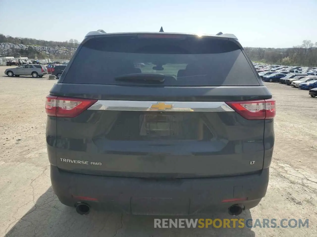 6 fotografías del automóvil dañado 1GNEVGKW8MJ141696 CHEVROLET TRAVERSE 2021