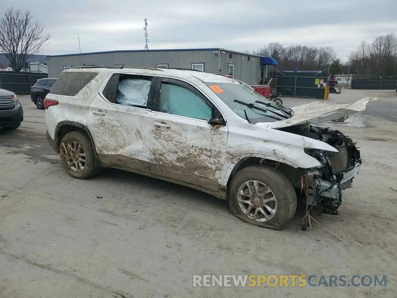 4 fotografías del automóvil dañado 1GNEVGKW9MJ226899 CHEVROLET TRAVERSE 2021
