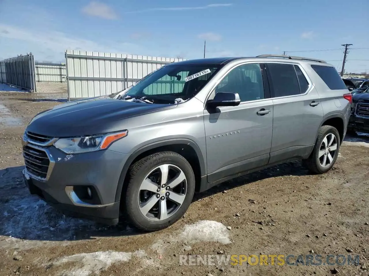 1 fotografías del automóvil dañado 1GNEVHKW1MJ175582 CHEVROLET TRAVERSE 2021