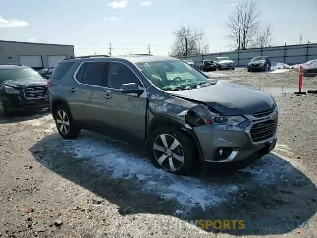 11 fotografías del automóvil dañado 1GNEVHKW1MJ175582 CHEVROLET TRAVERSE 2021