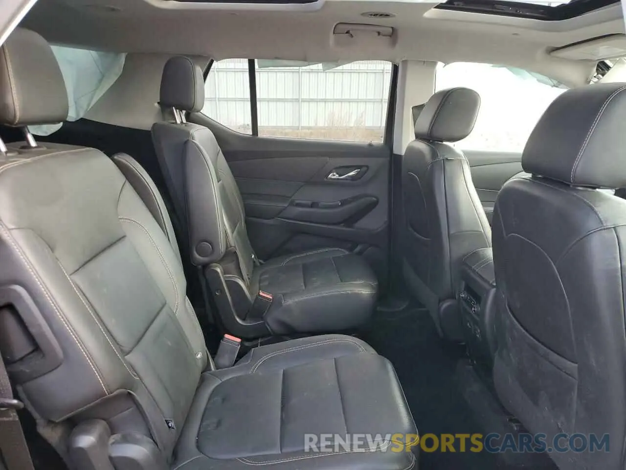 11 fotografías del automóvil dañado 1GNEVHKW2MJ174540 CHEVROLET TRAVERSE 2021