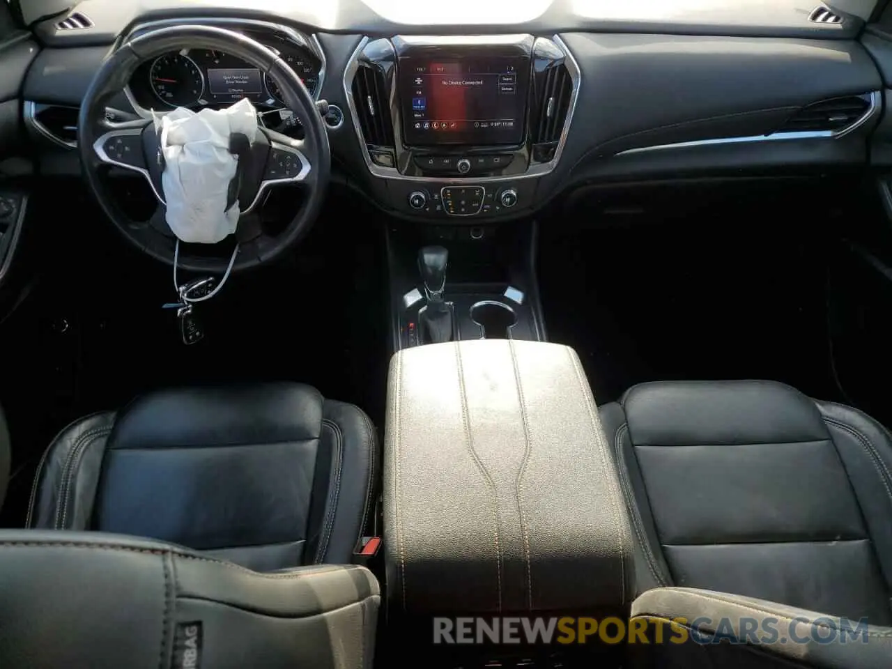 8 fotografías del automóvil dañado 1GNEVHKW2MJ174540 CHEVROLET TRAVERSE 2021