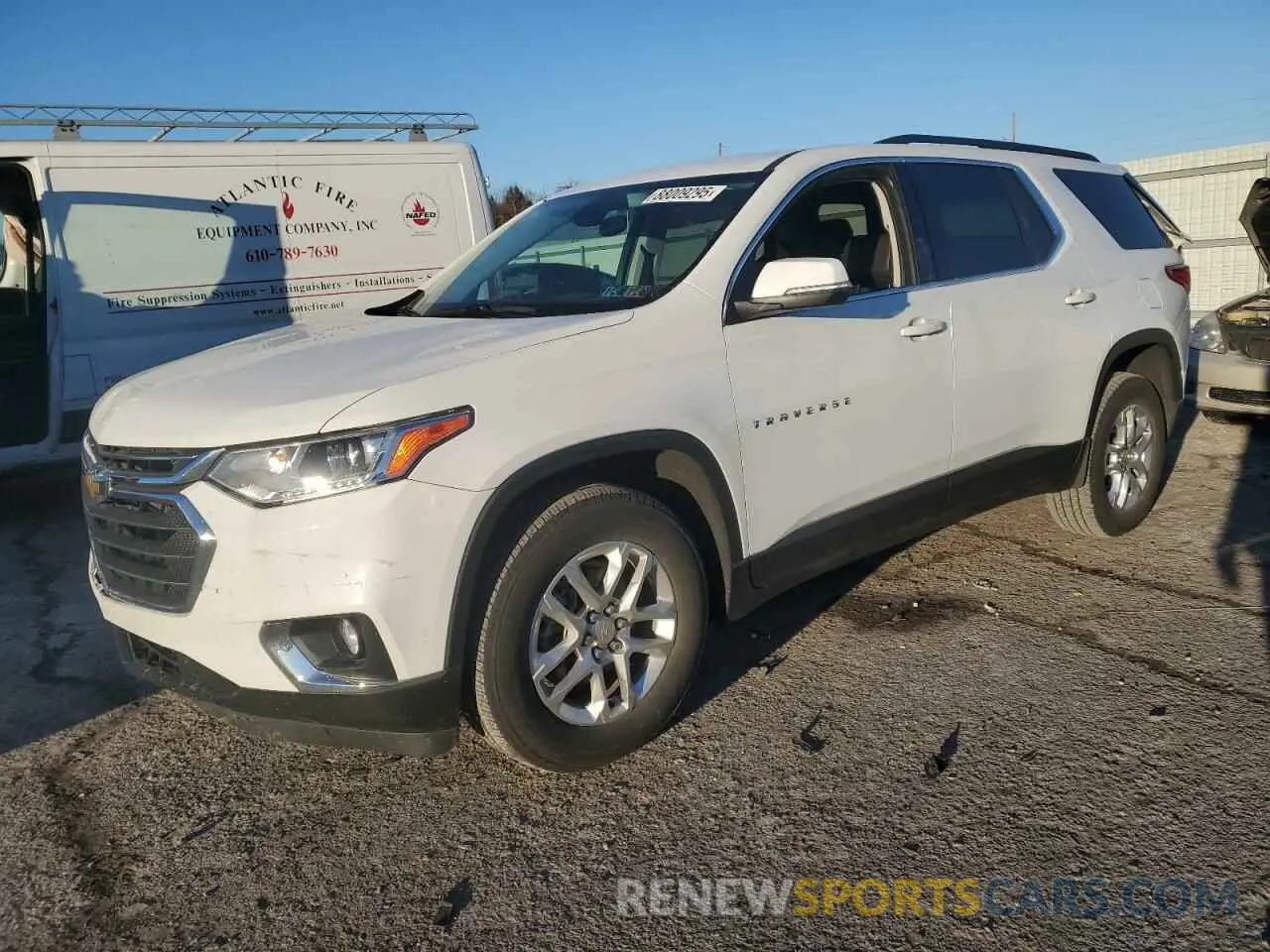 1 fotografías del automóvil dañado 1GNEVHKW2MJ251617 CHEVROLET TRAVERSE 2021