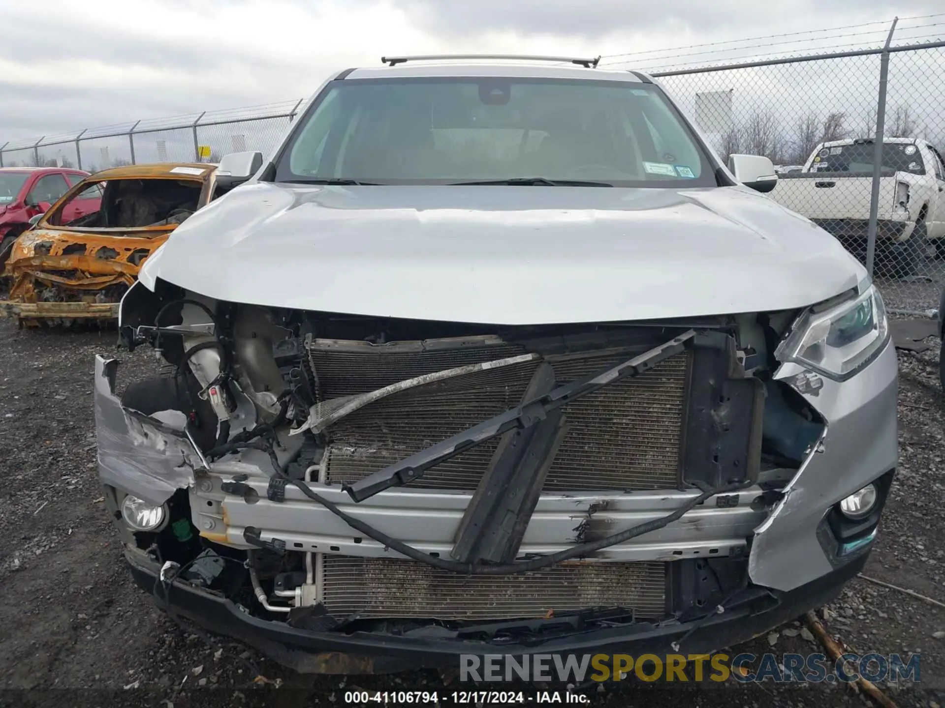 13 fotografías del automóvil dañado 1GNEVHKW3MJ185014 CHEVROLET TRAVERSE 2021