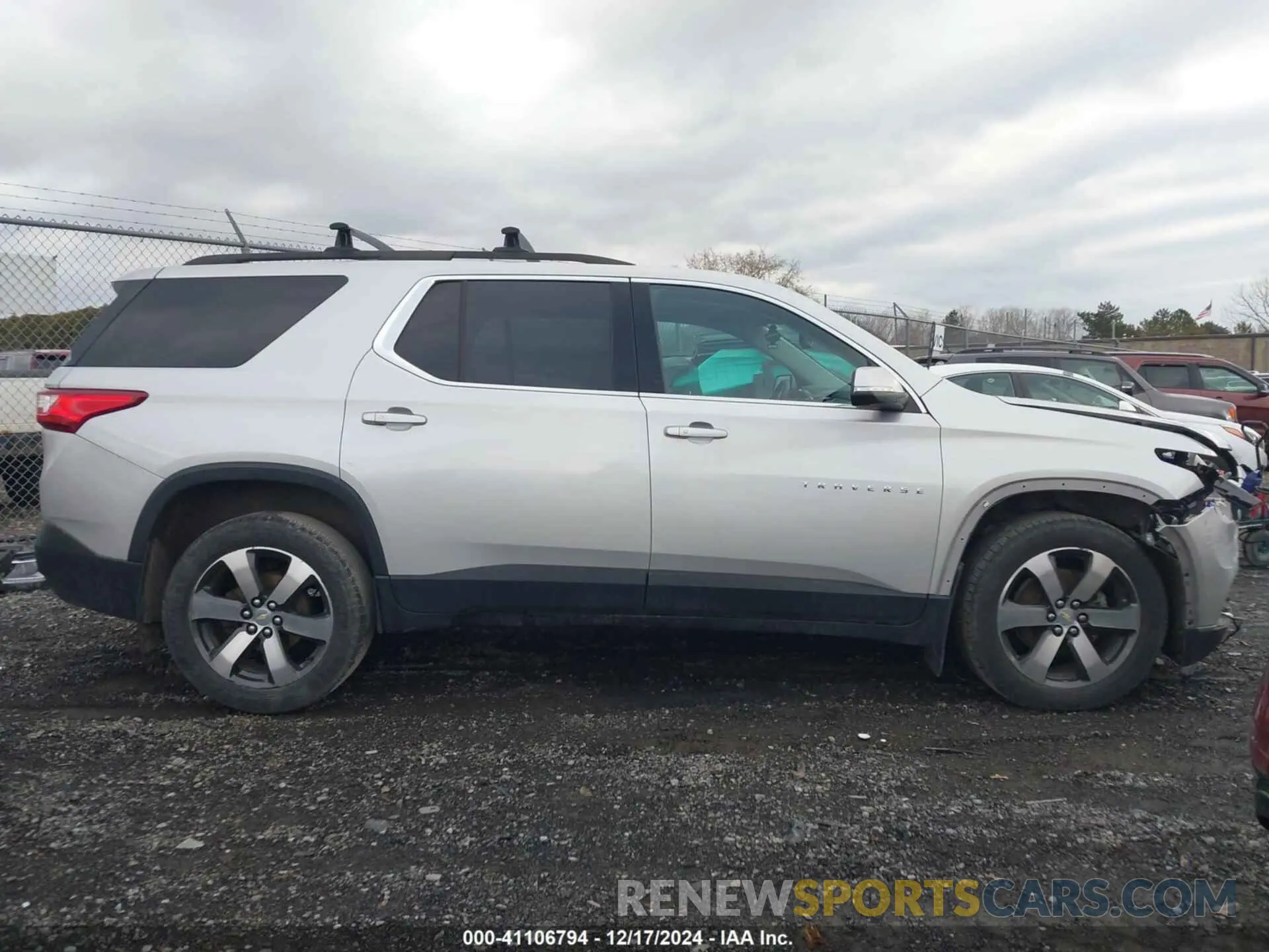 14 fotografías del automóvil dañado 1GNEVHKW3MJ185014 CHEVROLET TRAVERSE 2021