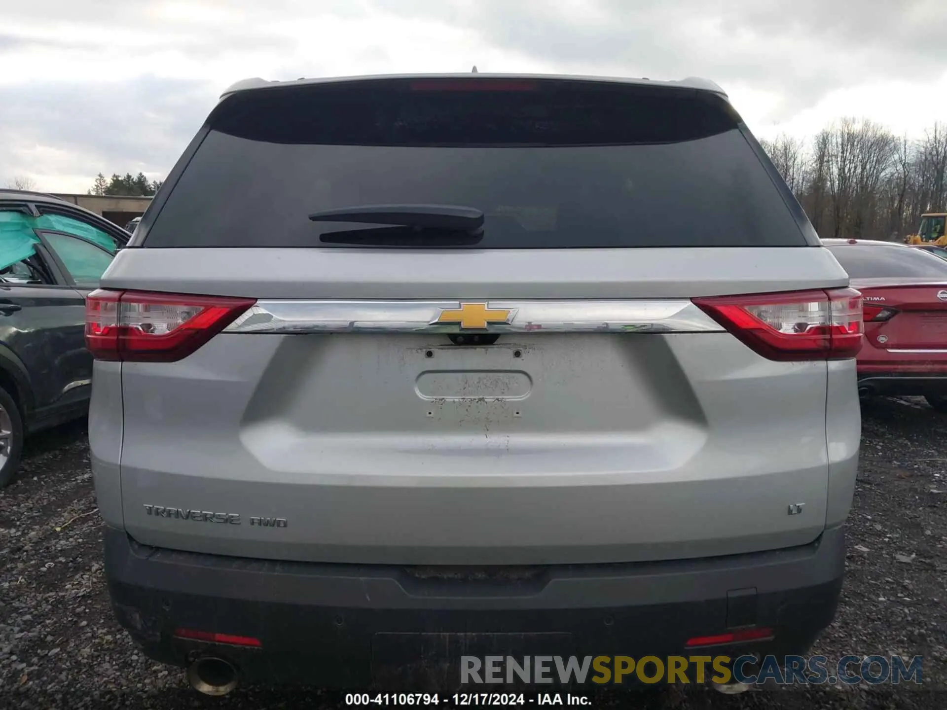 17 fotografías del automóvil dañado 1GNEVHKW3MJ185014 CHEVROLET TRAVERSE 2021