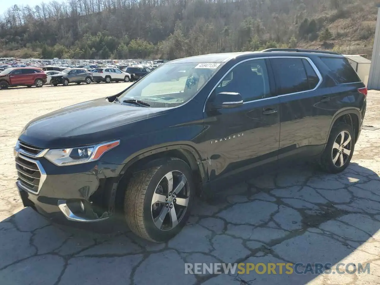 1 fotografías del automóvil dañado 1GNEVHKW5MJ157974 CHEVROLET TRAVERSE 2021