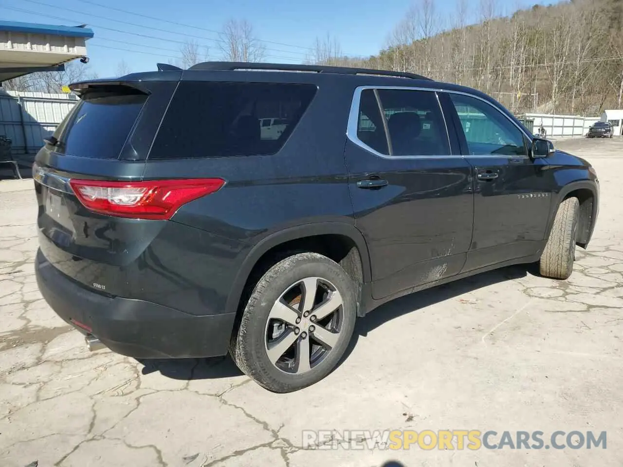 3 fotografías del automóvil dañado 1GNEVHKW5MJ157974 CHEVROLET TRAVERSE 2021