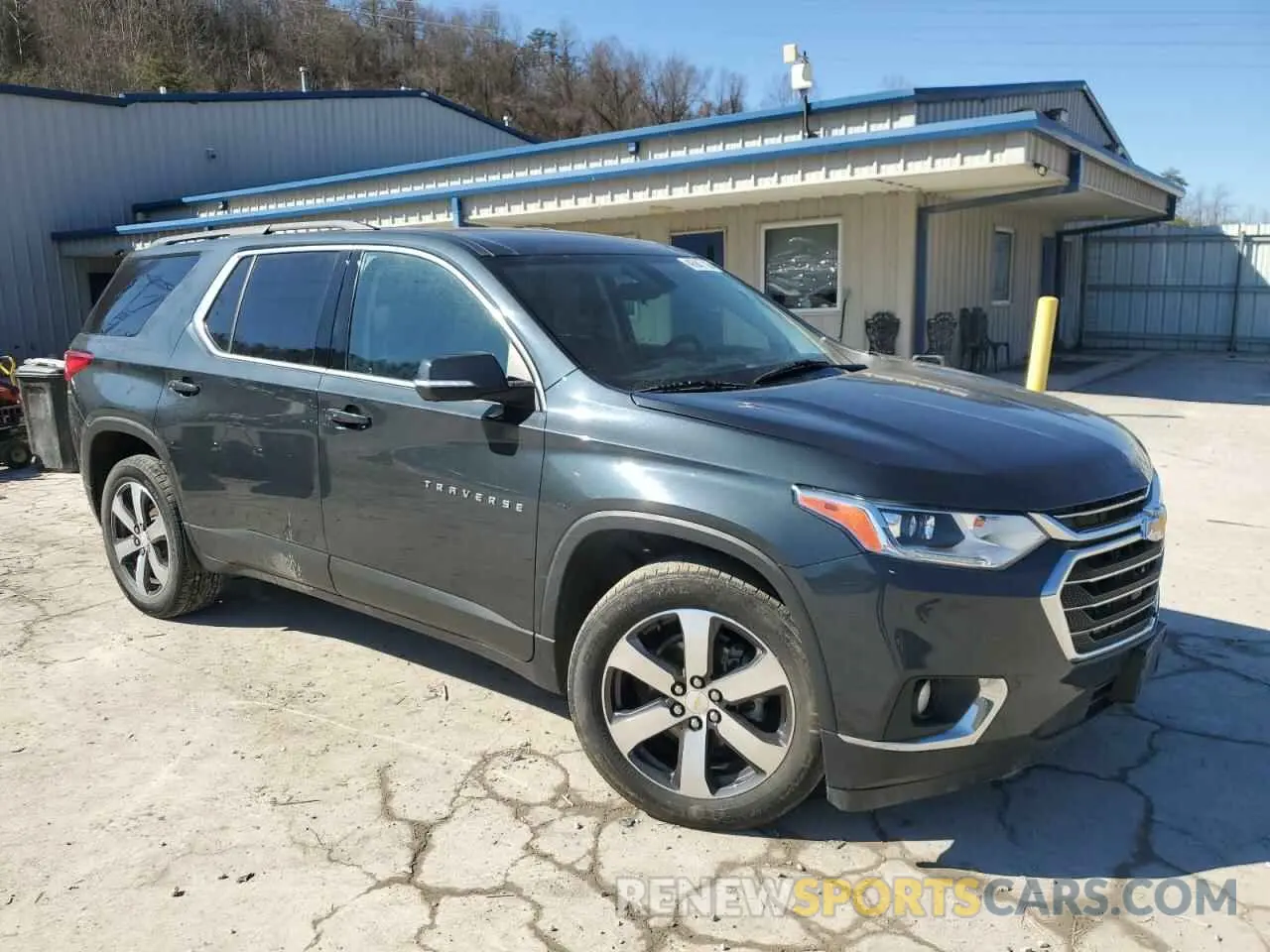 4 fotografías del automóvil dañado 1GNEVHKW5MJ157974 CHEVROLET TRAVERSE 2021