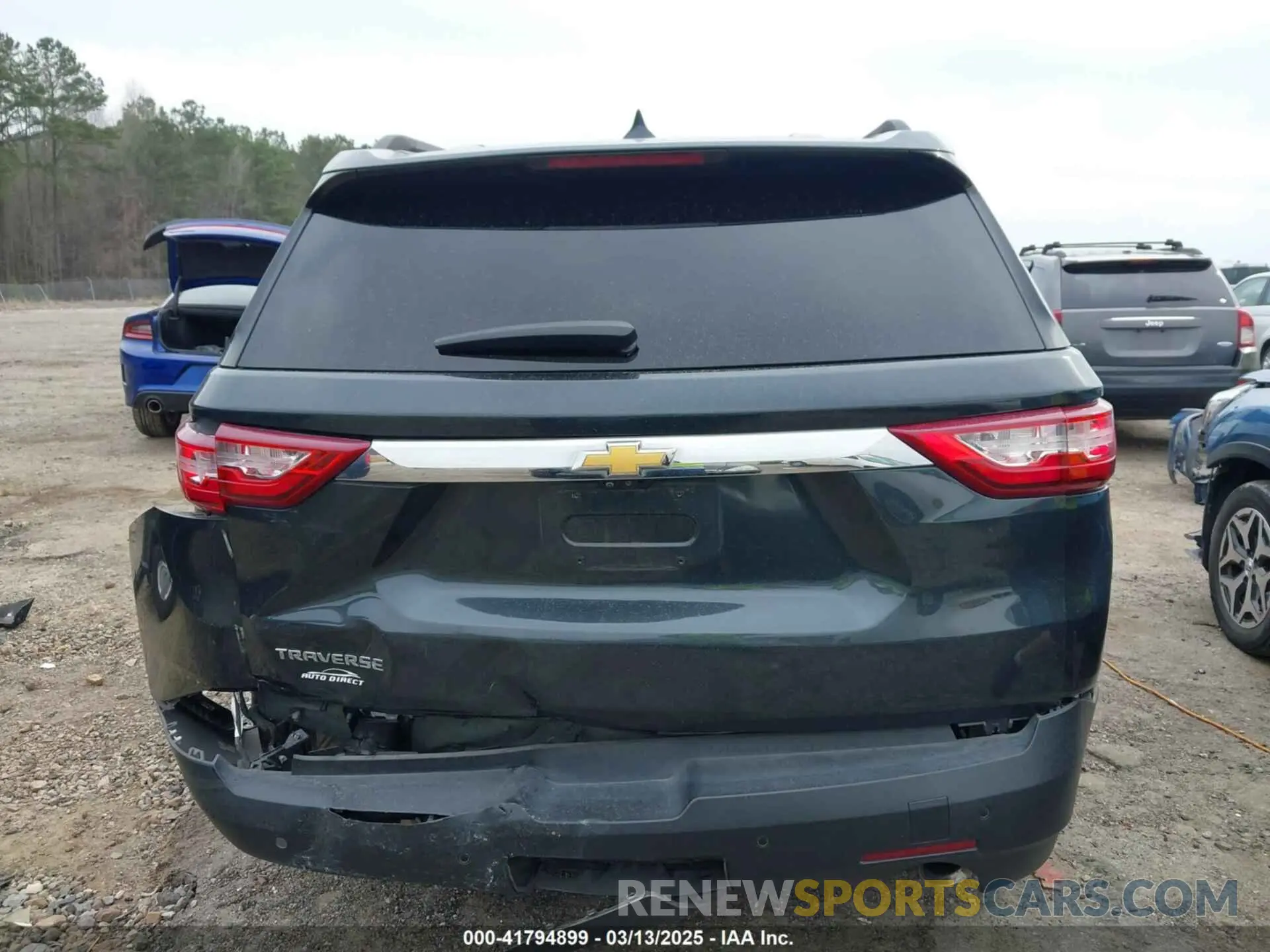 16 fotografías del automóvil dañado 1GNEVHKW6MJ214098 CHEVROLET TRAVERSE 2021