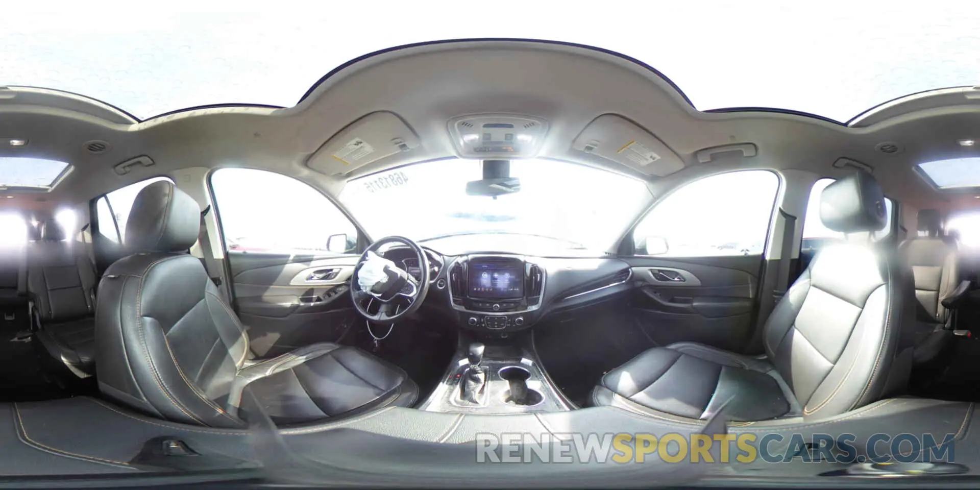 14 fotografías del automóvil dañado 1GNEVHKWXMJ174155 CHEVROLET TRAVERSE 2021