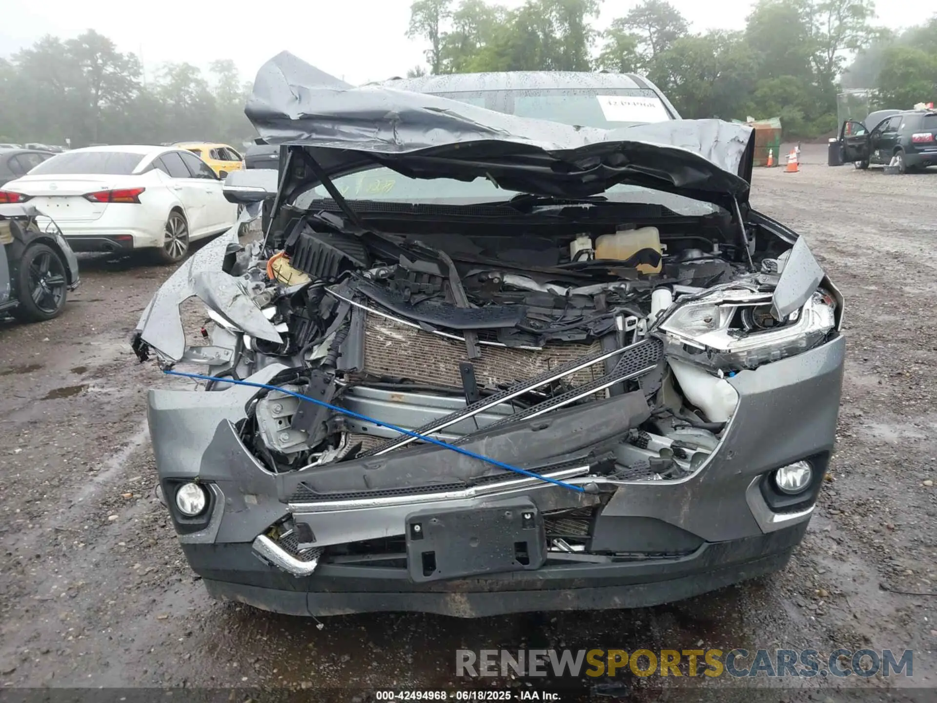 6 fotografías del automóvil dañado 1GNEVHKWXMJ220888 CHEVROLET TRAVERSE 2021