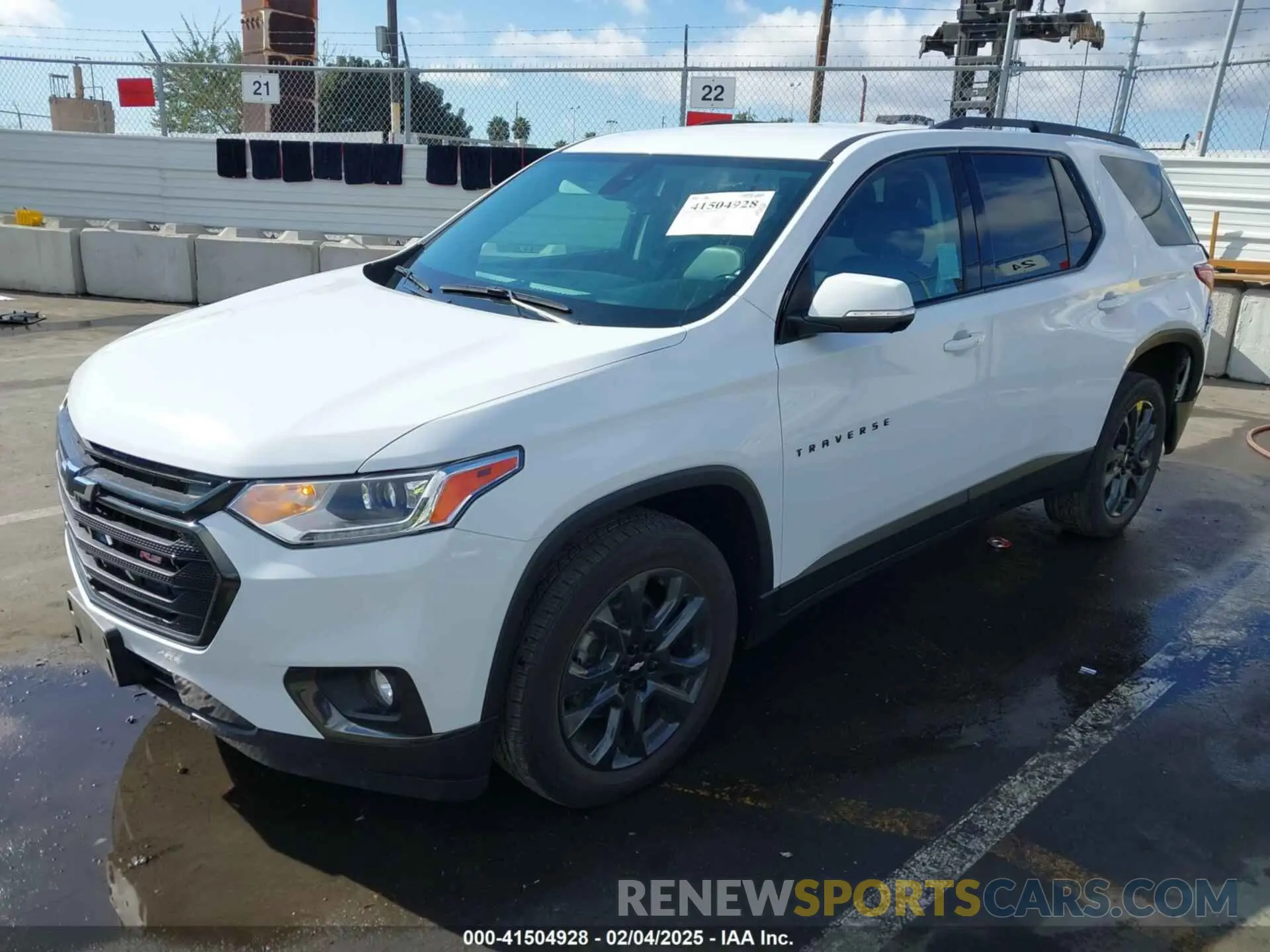 2 fotografías del automóvil dañado 1GNEVJKW0MJ266088 CHEVROLET TRAVERSE 2021