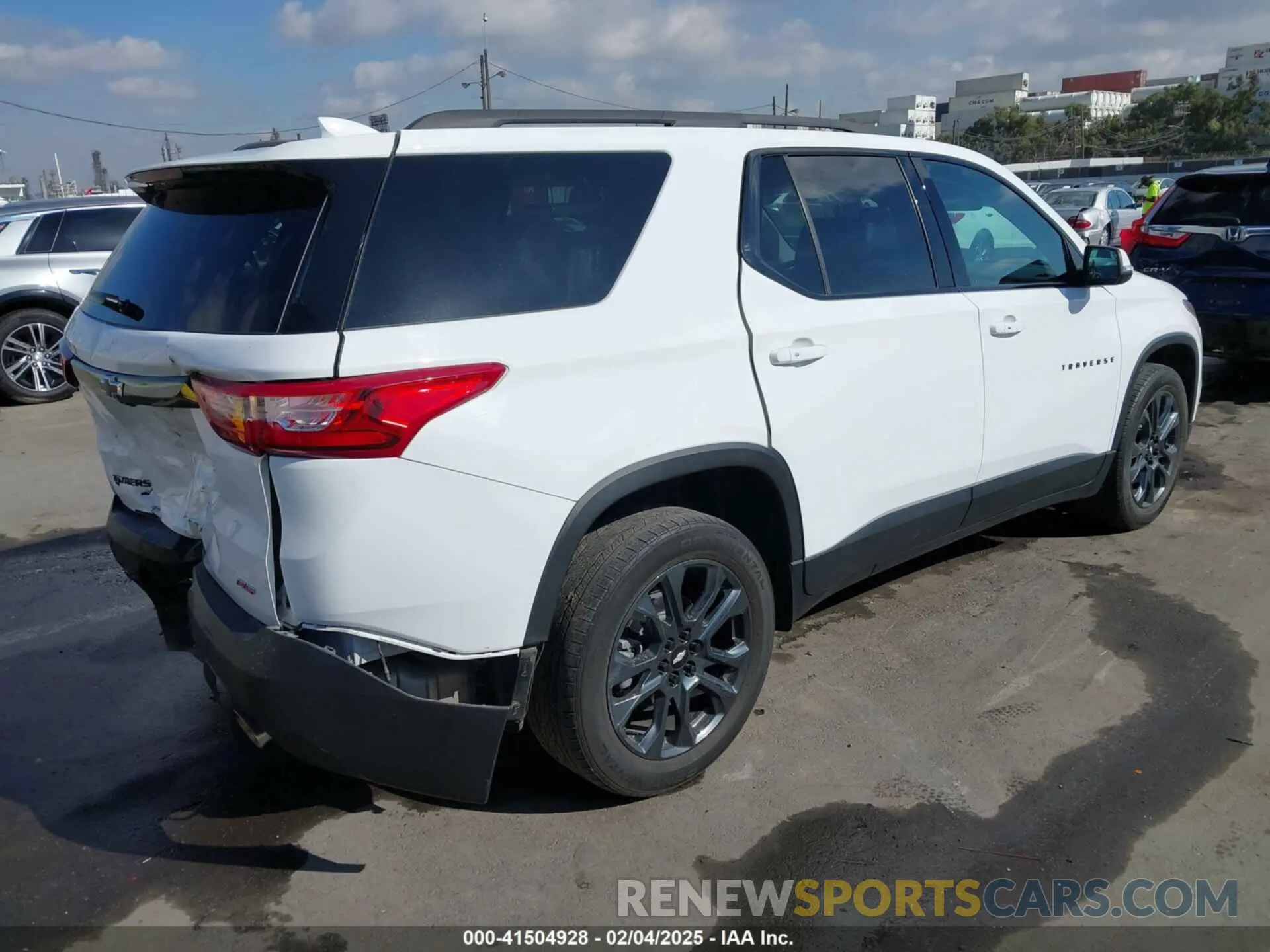 4 fotografías del automóvil dañado 1GNEVJKW0MJ266088 CHEVROLET TRAVERSE 2021